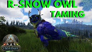 RSnow Owl Taming  Ark Fjordur  Ep4 [upl. by Llain]