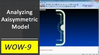 Analyzing Axisymmetric Model in Femap [upl. by Notliw878]