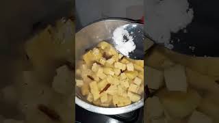 mazamorra de platano maduroyoutube publicos virals cocina parati food cocinando [upl. by Nyroc893]