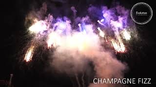 Champagne Fizz Low Noise Compound by Evolution  Sold at Manchester Fireworks [upl. by Hickey775]