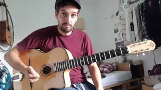 Proper gypsy jazz chords for rhythm changes [upl. by Chaing]