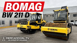 BOMAG Compactadores de Suelo Rodillo Liso y Pata de Cabra  Igarreta Máquinas  Mercado Vial TV [upl. by Gnim]