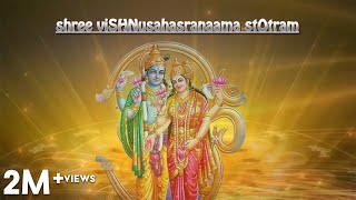 Sri Vishnu Sahasranamam Stotram  Full with Lyrics in English  T S Ranganathan  Official Video [upl. by Tterrag]