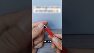 Cette astuce qui va enfiler une aiguille en un clin dœil avec ce stylo 🖊️ 😳 [upl. by Ericha325]