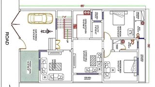 Home Plan Drawing House Plan Drawing  Modern Duplex House Design only Plan Home plan Concept [upl. by Ecnerual495]