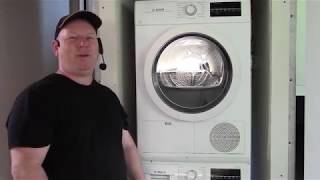 ✨ Bosch Condenser Dryer Keeps Stopping  Clogged Pump  QUICK FIX ✨ [upl. by Donough778]