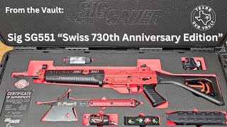 From the Vault Sig SG551 730th Anniversary of Switzerland Presentation Rifle [upl. by Noira153]