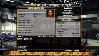 UFC Undisputed 2010 Career Mode Tutorial [upl. by Cyndia]