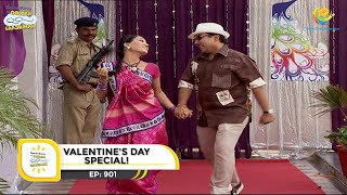 Ep 901  Valentines Day Special  Taarak Mehta Ka Ooltah Chashmah  Full Episode  तारक मेहता [upl. by Moria]