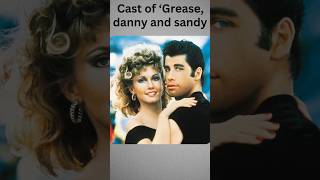 Grease Danny and sandy cast evolution grease danny johntravolta olivianewltonjohn moviestar [upl. by Ennairol]