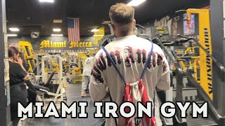 Iron Gym Miami I Trening push w USA I Alex Matoga [upl. by Annairam]