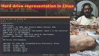 Hard drive representation in Linux [upl. by Ellemrac]