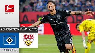 HSV DRAMA  Stuttgart Plays Bundesliga Again  Hamburg  Stuttgart  Highlights  Relegation [upl. by Ferro444]