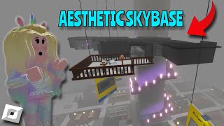 SCP 3008  Building the MOST AESTHETIC SKYBASE  Roblox [upl. by Asiuol]