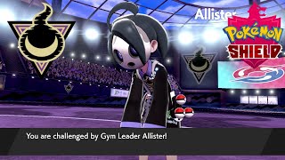 Pokemon Shield Ghost Gym Mission amp Gym Leader Allister [upl. by Nellek]