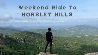 Weekend ride to Horsley Hills  Yenugulla Mallamma Konda [upl. by Celestia]