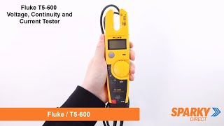 Fluke T5600  Voltage Continuity and Current Tester [upl. by Mikeb]