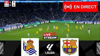 🔴EN DIRECT Real Sociedad contre FC Barcelone  LaLiga 202425  Match en direct aujourdhui [upl. by Kellsie]