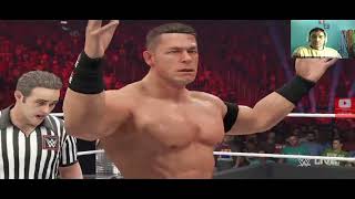 WWE 2k23 Raw gameplay John Cena vs roman reigns [upl. by Nettie]