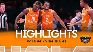 HIGHLIGHTS No 11 Vols 64 Virginia 42 Nov 21 2024 [upl. by Enetsirk773]