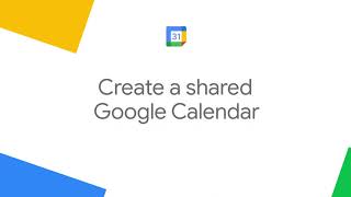 How to Create a shared Google Calendar [upl. by Dupuis507]