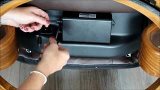 Stressless Power Leg Comfort Back Up Battery Installation Assembly [upl. by Wylen]