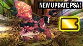 Monster Hunter Stories 2 NEW UPDATE PSA BEST FARM Easy SR Ticket amp Dreadking Rathalos Location [upl. by Ytsenoh699]