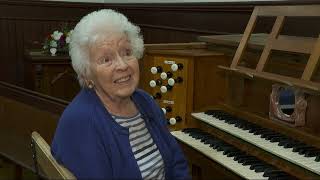 75 year long service as church organ player [upl. by Gastineau]