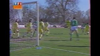 MandelieulaNapoule 06 ASSE  32e de finale de la Coupe de France 19901991 [upl. by Saucy282]