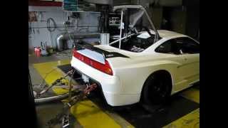 Jeffs NSX Version 2 With New ITBs On Dyno [upl. by Dnaltiak]