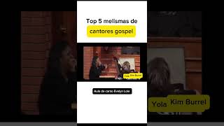 Top 5 melismas de cantores gospel melisma auladecanto cursodecantoonline evelynlole [upl. by Llehsem]