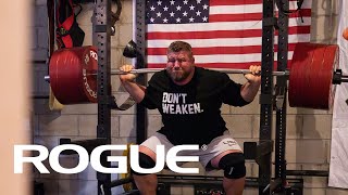 Rogue Athlete Joe Kovacs Strength Training For Olympic Trials [upl. by Schrader740]