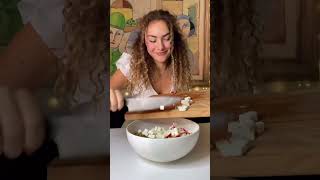 Insalata di settembre🫐🥬🍎 food ricette recipe [upl. by Joachima]