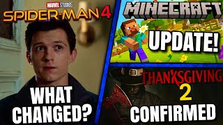 Tom Holland on SpiderMan 4 Thanksgiving 2 Minecraft Movie Update amp MORE [upl. by Reiss]