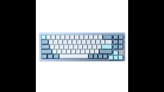 Introduction to YUNZII AL71 68 Layout TriMode Aluminium Mechanical Keyboard [upl. by Anilejna]