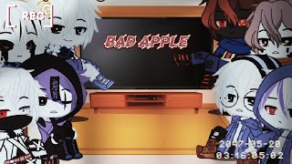 Sans Aus react to Frisk AusBad apple [upl. by Eerat223]