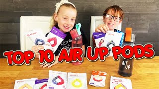 Ranking Our Top 10 Air Up Flavor Pods Taste Test and Reviews [upl. by Eikin894]