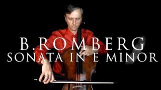 Romberg Sonata E Minor Op 38 No 1  FAST and SLOW tempo  ABRSM Cello Grade 6 [upl. by Britteny105]