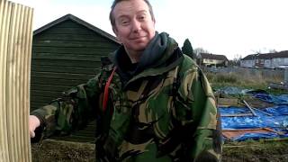 Allotment Day 15  Wind Damage Repairs [upl. by Jody]