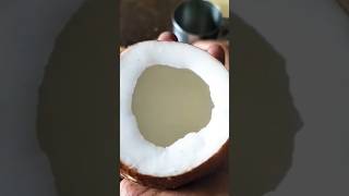 Nariyal pani nariyal food fruitcoconutwater shorts [upl. by Yelhak]