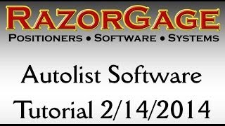 AutoList A Complete Tutorial [upl. by Mitzie801]