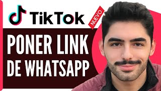 Como Poner Link De Whatsapp En Tiktok  En 2024 [upl. by Wolliw]