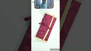 Bedsheet me milne wali plastic bag se banaye organizer  free diy bag reuse ytshorts shorts [upl. by Waylin206]