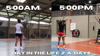 DAY IN THE LIFE OF A HIGH SCHOOL BASKETBALL PLAYER 2 A DAYS [upl. by Madel718]