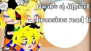 🌈 •°Narutos of different dimensions react to Sasuke°•NaruSasu°Yaoi°✓MY AU✓1🇪🇸🇺🇲 🌈 [upl. by Crockett229]