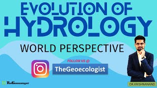 History of Hydrology World Perspective thegeoecologist [upl. by Ahtiekahs752]