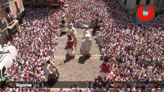 Giants of San Fermin dance [upl. by Mercola]