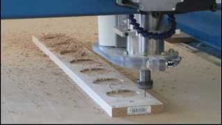 CNC Double Sided Wood Maching [upl. by Andrel]