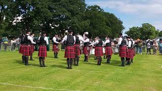 Rothesay and District Grade 4A  Scottish Pipe Band Championships 2024 Dumbarton [upl. by Pontone771]