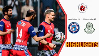 Jamshedpur FC VS Mohammedan SC Match Highlights ISL [upl. by Ahsyas927]